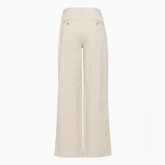 TNA Aritzia Hudson Wide Leg Chino Pants Size 8 - Picture 15 of 15